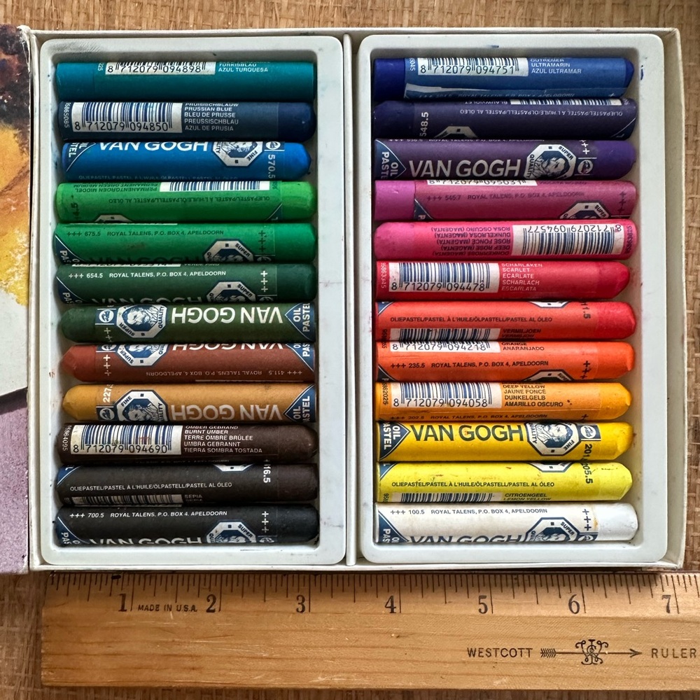 Expressionist and Van Gogh Oil Pastels Set - set of 3 boxes - Picture 6 of 10